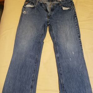 Mens Ariat Low Rise Boot Cut Jeans